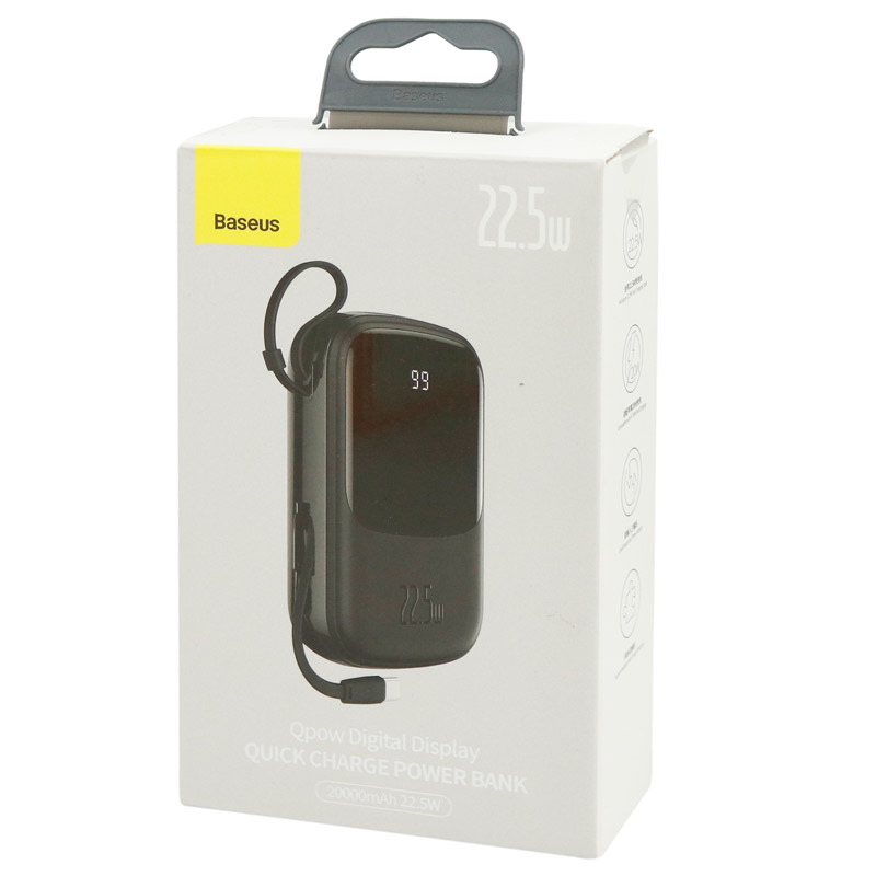 پاور بانک فست شارژ 20000 باسئوس Baseus Qpow PPQD-I PD 22.5W