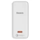 شارژر دیواری فست شارژ Baseus TZCCGAN-L 5A QC5.0 PD 100W Type-C + کابل تبدیل Type-C