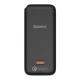 شارژر دیواری فست شارژ Baseus TZCCGAN-L 5A QC5.0 PD 100W Type-C + کابل تبدیل Type-C
