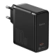 شارژر دیواری فست شارژ Baseus TZCCGAN-L 5A QC5.0 PD 100W Type-C + کابل تبدیل Type-C