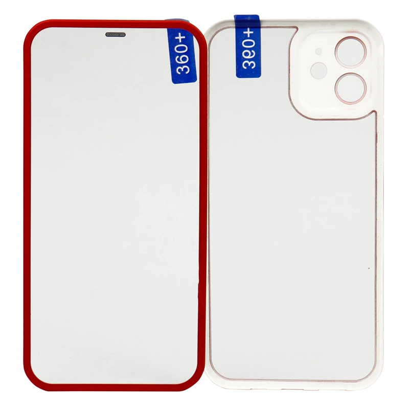 قاب + گلس Top Shock Clear آیفون iPhone 12
