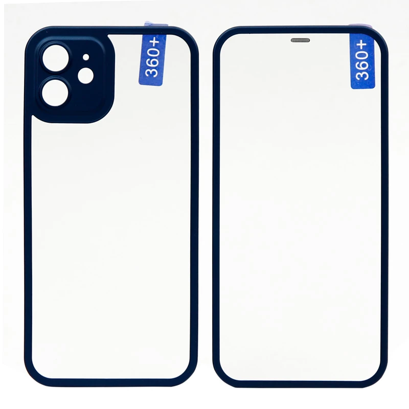قاب + گلس Top Shock Clear آیفون iPhone 12