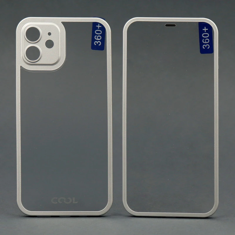 قاب + گلس Top Shock Clear آیفون iPhone 12 Pro