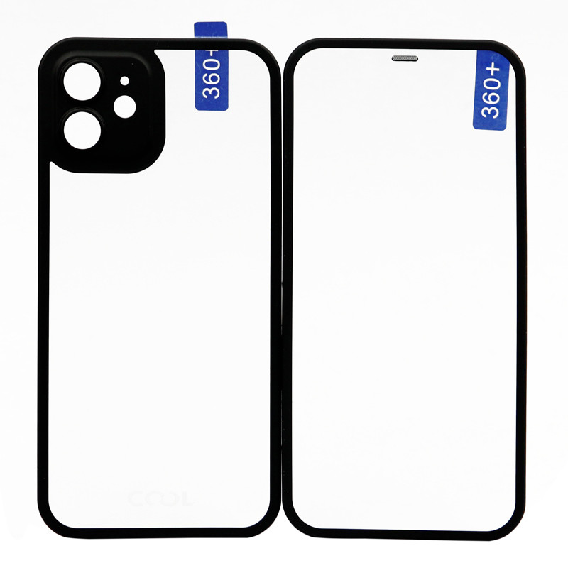 قاب + گلس Top Shock Clear آیفون iPhone 12 Pro Max