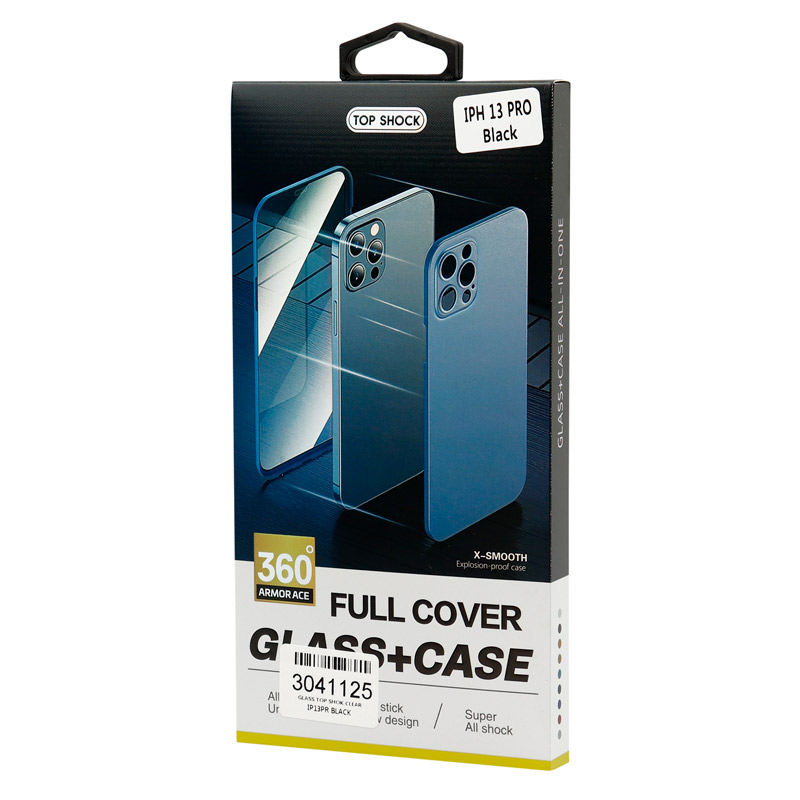 قاب + گلس Top Shock Clear آیفون iPhone 13 Pro