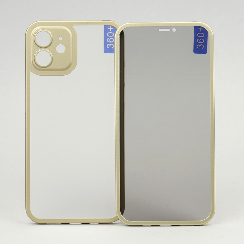 قاب + گلس Top Shock Privacy آیفون iPhone 12 Pro