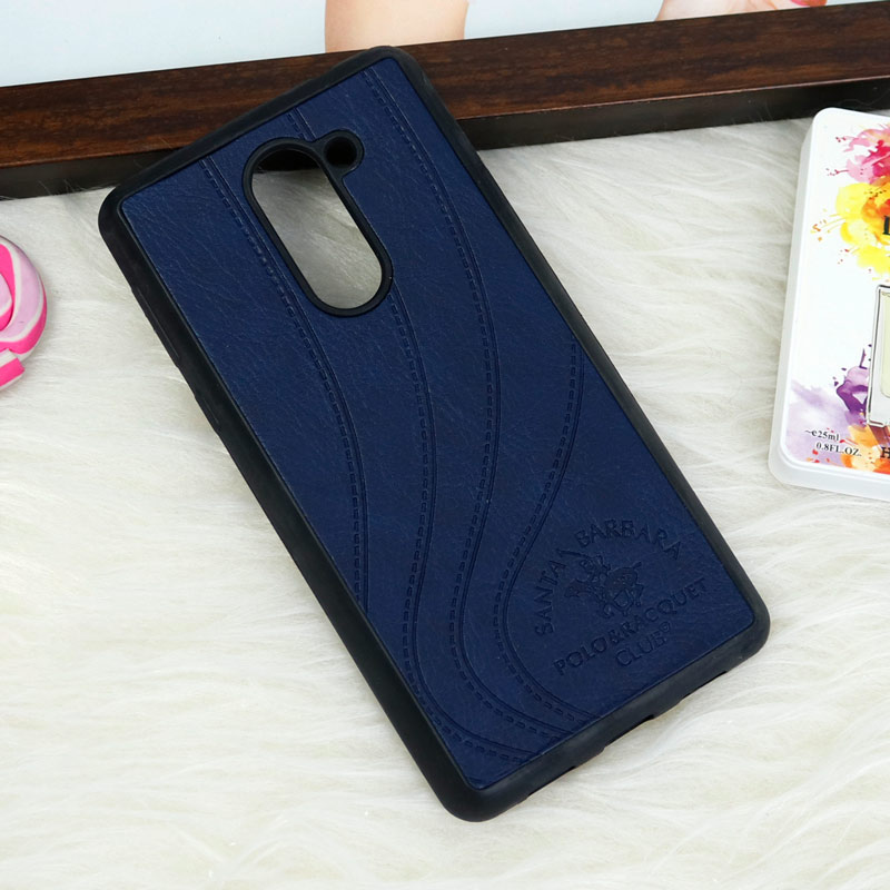 قاب ژله ای طرح چرم Polar هواوی Honor 6x سرمه ای