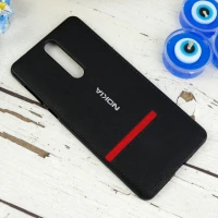 قاب کنفی خط دار Nokia 8 مشکی