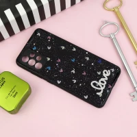 قاب PC ماربل طرح Love سامسونگ A32 4G