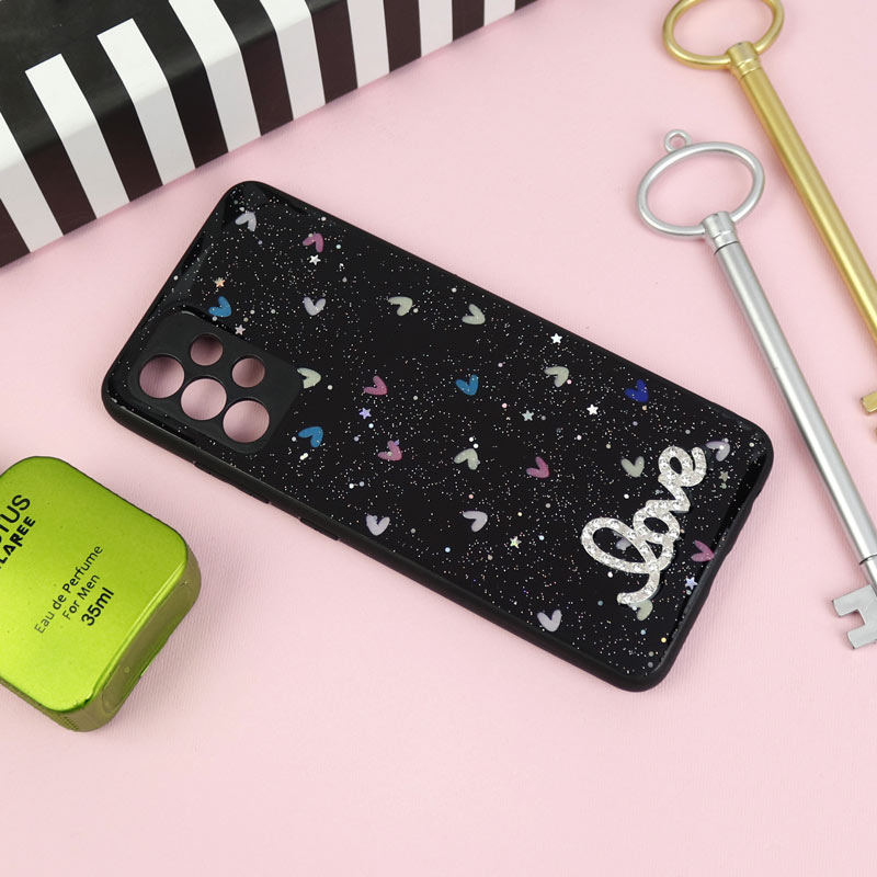 قاب PC ماربل طرح Love سامسونگ A32 4G
