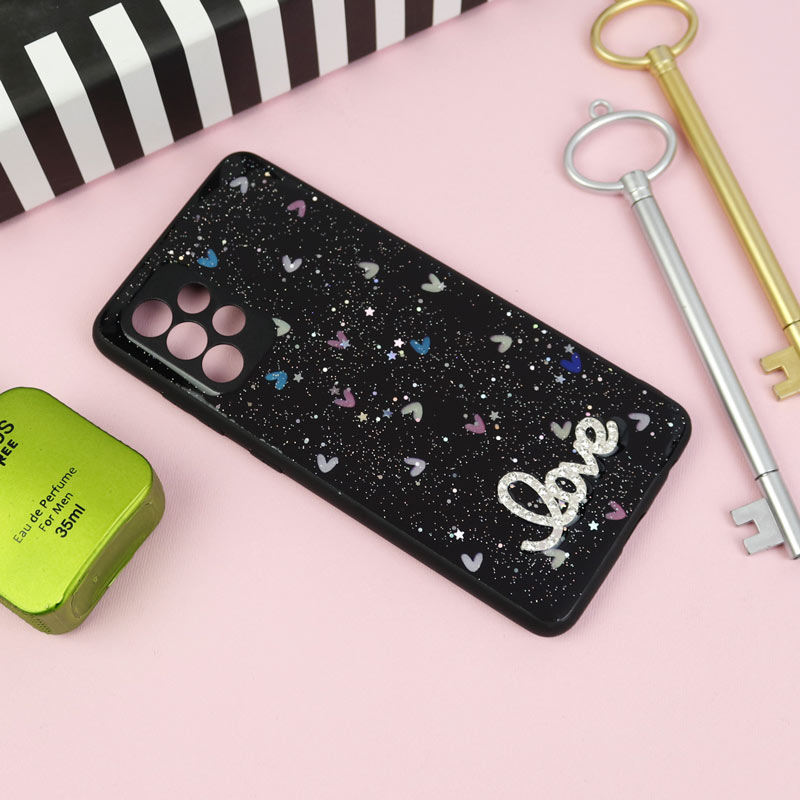 قاب PC ماربل طرح Love سامسونگ Samsung Galaxy A52 / A52s