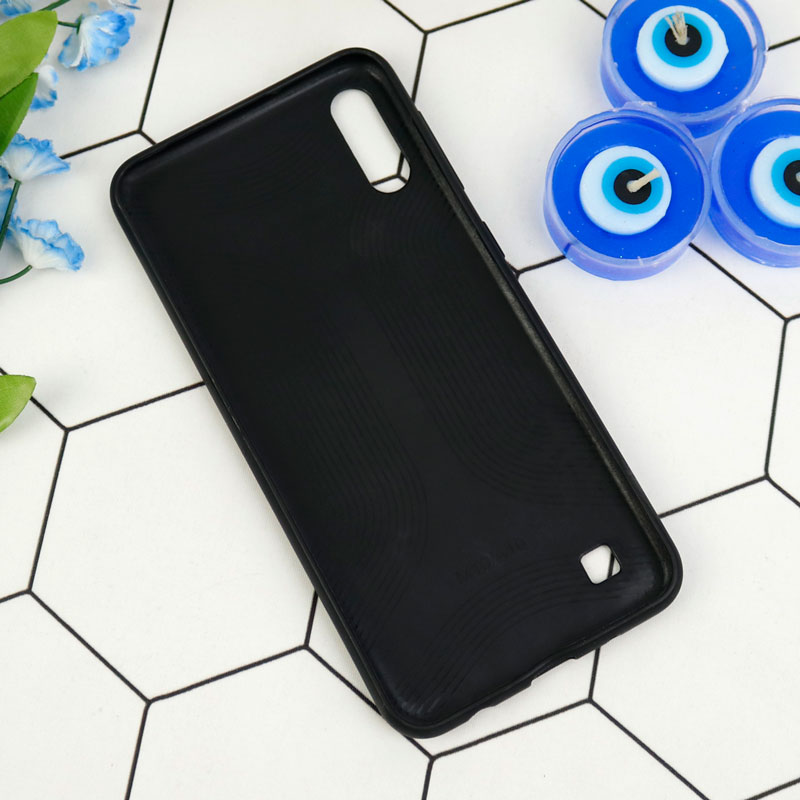 قاب چرمی ساده Samsung Galaxy A10 مشکی