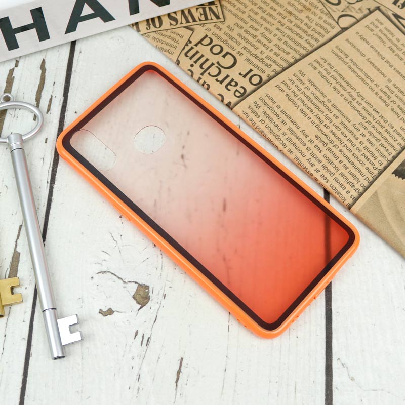 قاب پشت مات دو رنگ Samsung Galaxy A10s نارنجی