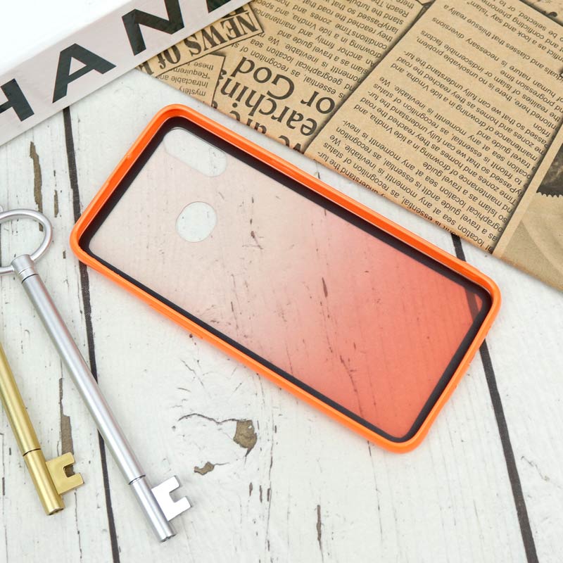 قاب پشت مات دو رنگ Samsung Galaxy A10s نارنجی