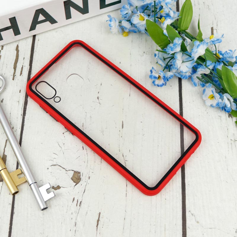 قاب PC شفاف دور دو رنگ Samsung Galaxy A20/A30