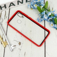 قاب PC شفاف دور دو رنگ Samsung Galaxy A20/A30