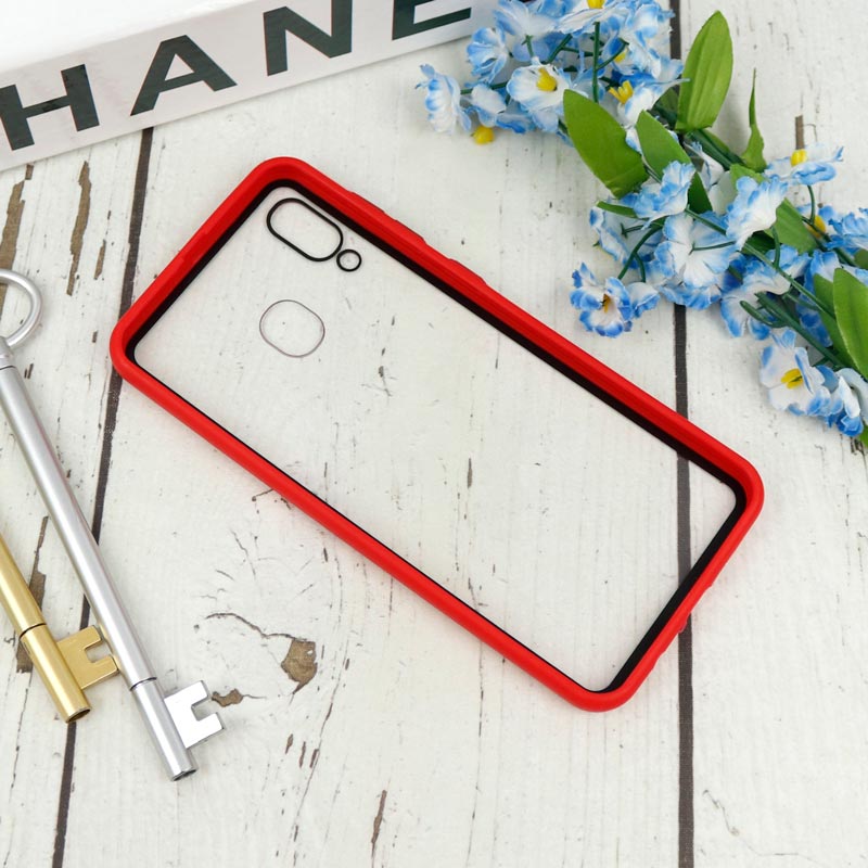قاب PC شفاف دور دو رنگ Samsung Galaxy A20/A30