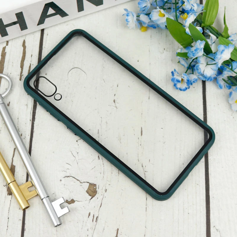 قاب PC شفاف دور دو رنگ Samsung Galaxy A20/A30