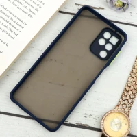 قاب PC مات محافظ لنز دار Samsung Galaxy A22 4G