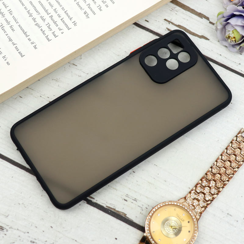 قاب PC مات محافظ لنز دار Samsung Galaxy A22 4G