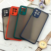 قاب PC مات محافظ لنز دار Samsung Galaxy A22 4G