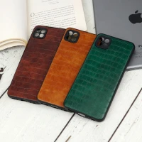 قاب محافظ لنزدار چرمی کروکودیل Samsung Galaxy A22 5G