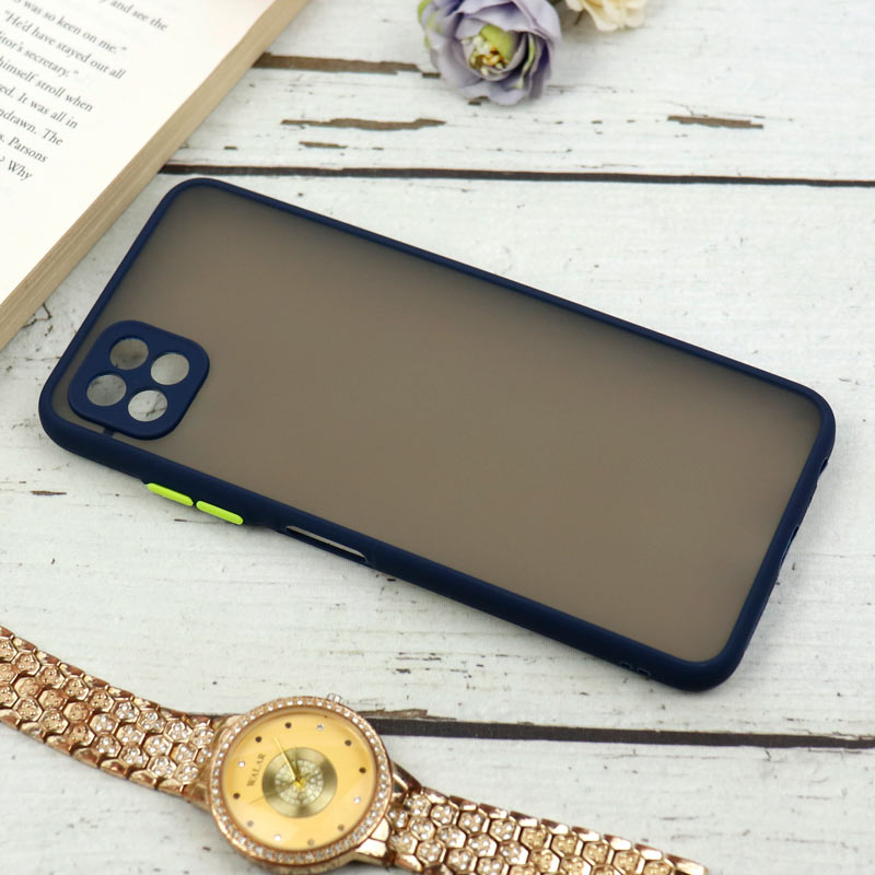 قاب PC مات محافظ لنز دار Samsung Galaxy A22 5G