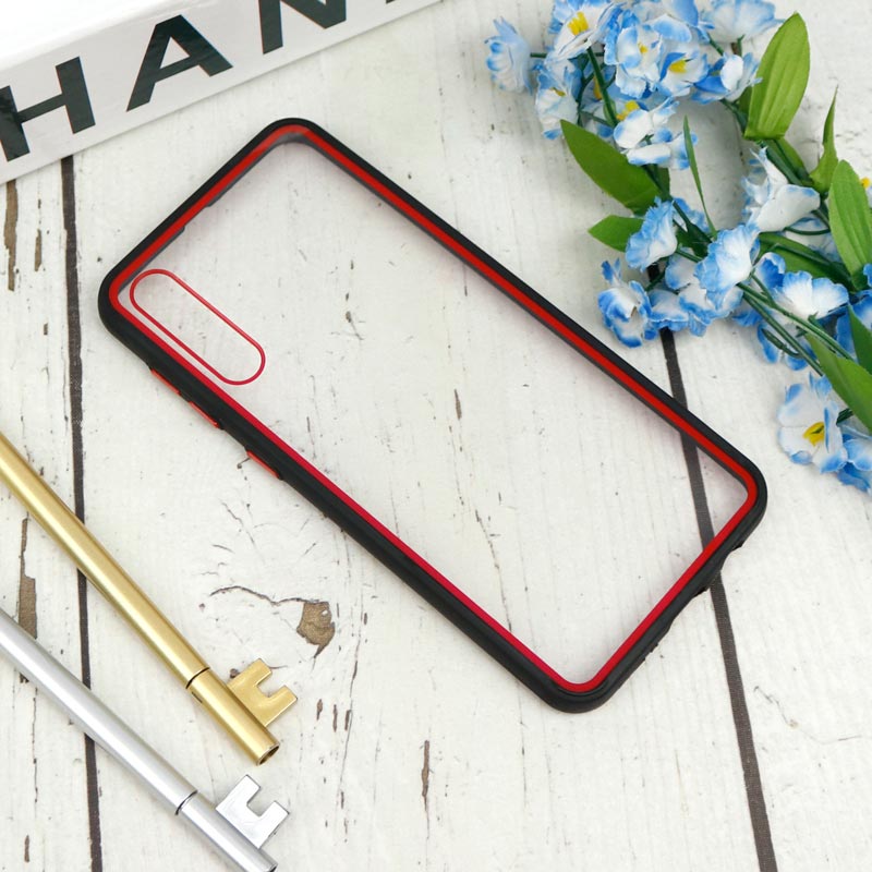قاب PC شفاف دور دو رنگ Samsung Galaxy A30s / A50s