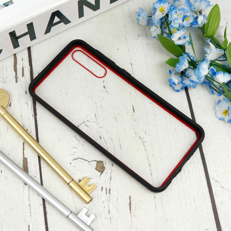قاب PC شفاف دور دو رنگ Samsung Galaxy A30s / A50s
