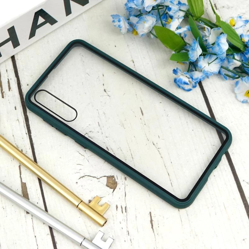 قاب PC شفاف دور دو رنگ Samsung Galaxy A30s / A50s