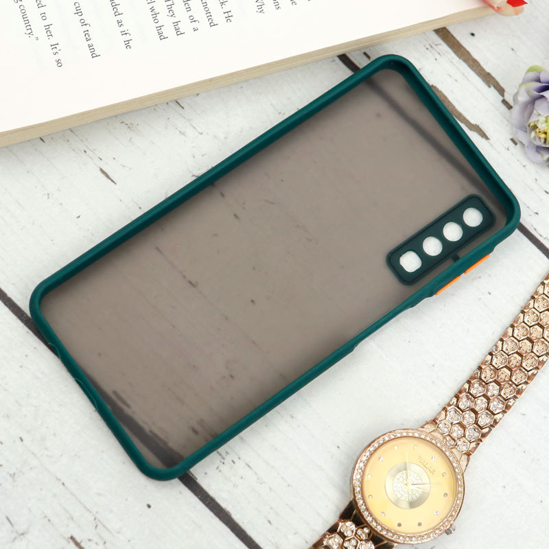 قاب PC مات محافظ لنز دار Samsung Galaxy A7 2018