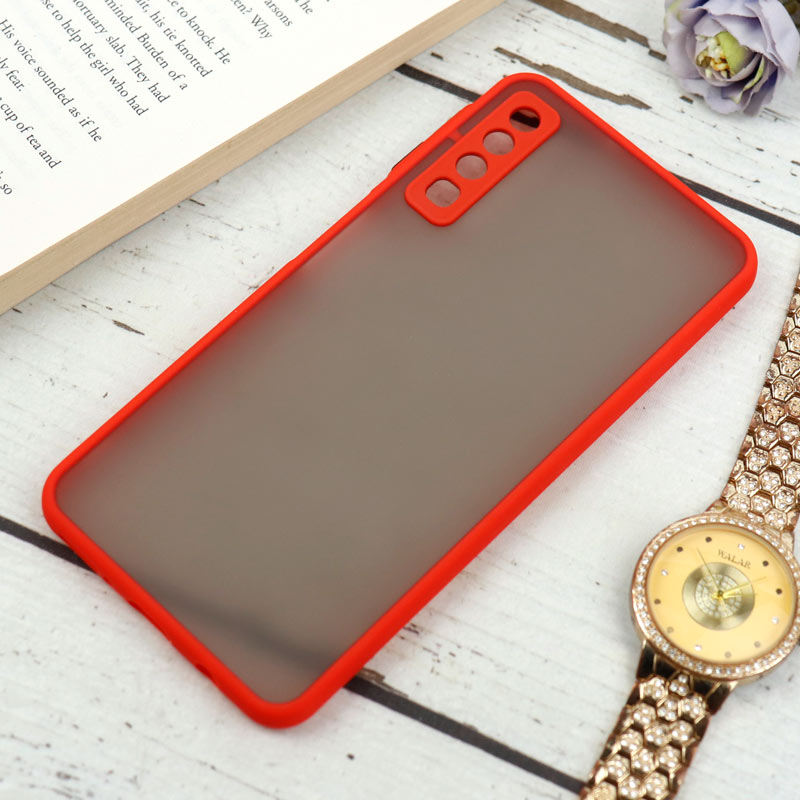 قاب PC مات محافظ لنز دار Samsung Galaxy A7 2018