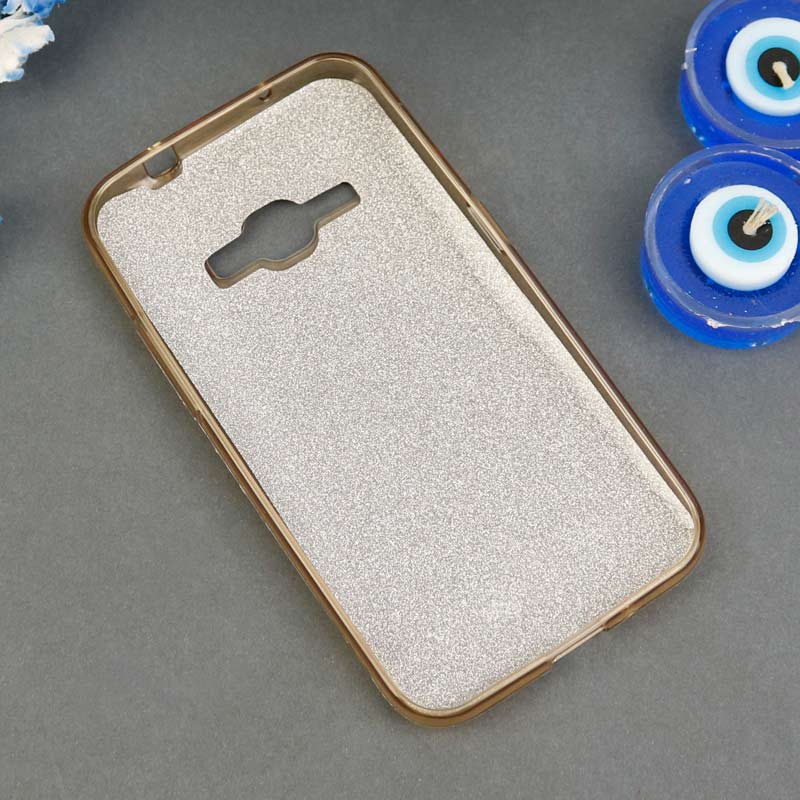 قاب ژله ای اکلیلی REXER Samsung Galaxy J1 2016 طلایی