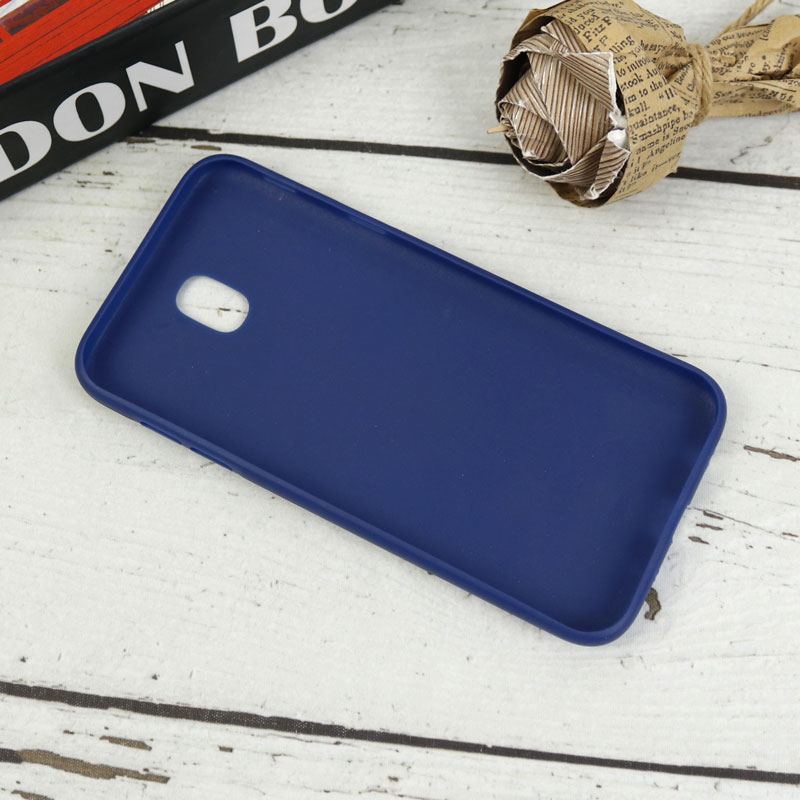 قاب ژله ای طرح کنفی Samsung Galaxy J5 Pro سرمه ای