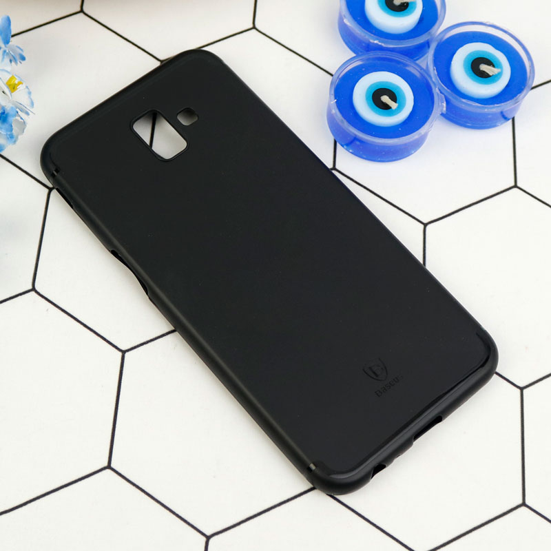 قاب ژله ای ساده Samsung Galaxy J6 Plus مشکی