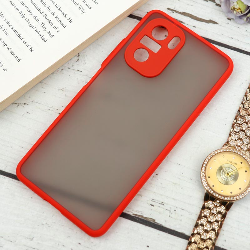 قاب PC مات محافظ لنز دار Xiaomi Poco F3