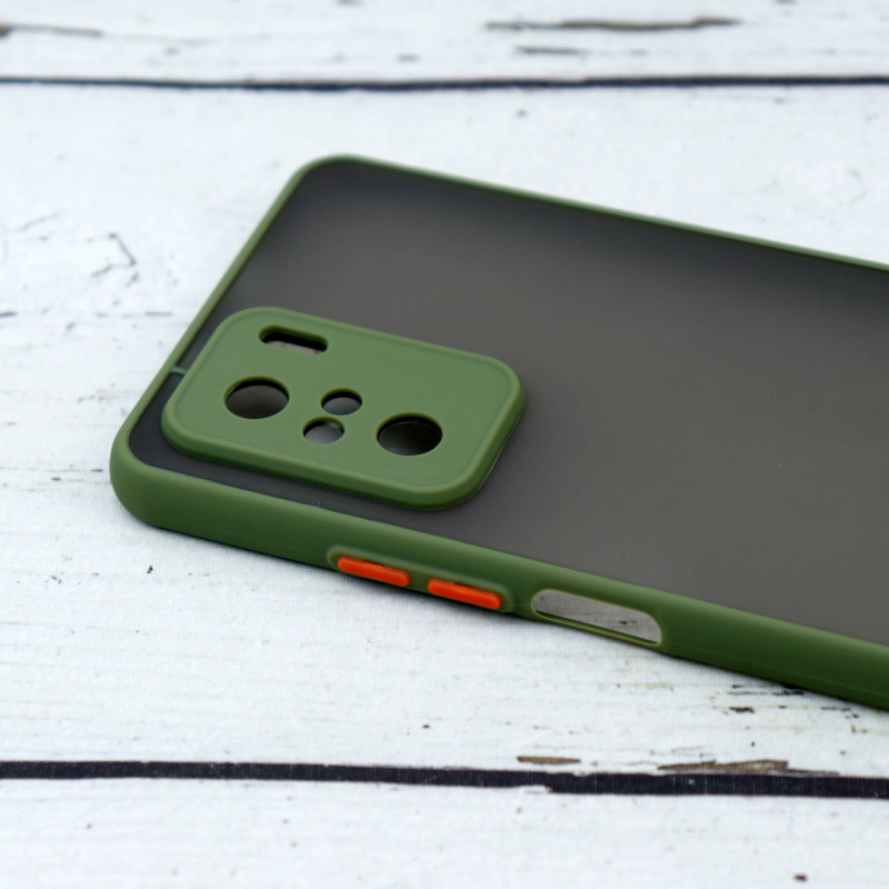 قاب PC مات محافظ لنز دار Xiaomi Poco F3