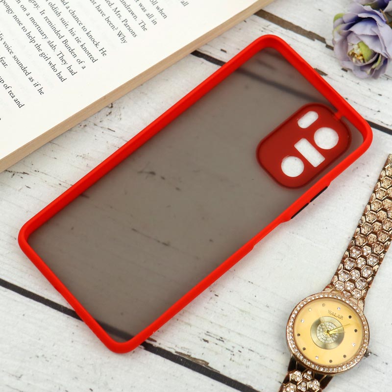 قاب PC مات محافظ لنز دار Xiaomi Poco F3