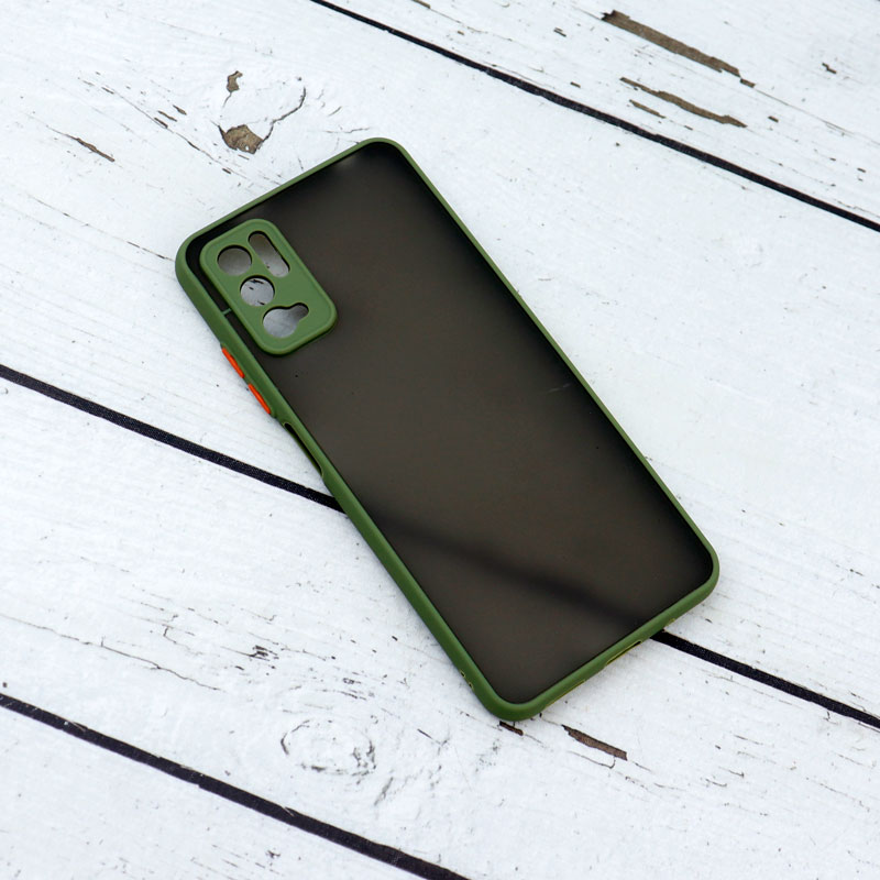 قاب PC مات محافظ لنز دار Xiaomi Poco M3 Pro