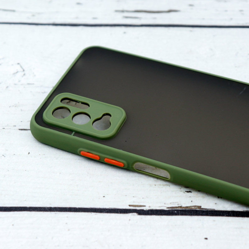 قاب PC مات محافظ لنز دار Xiaomi Poco M3 Pro