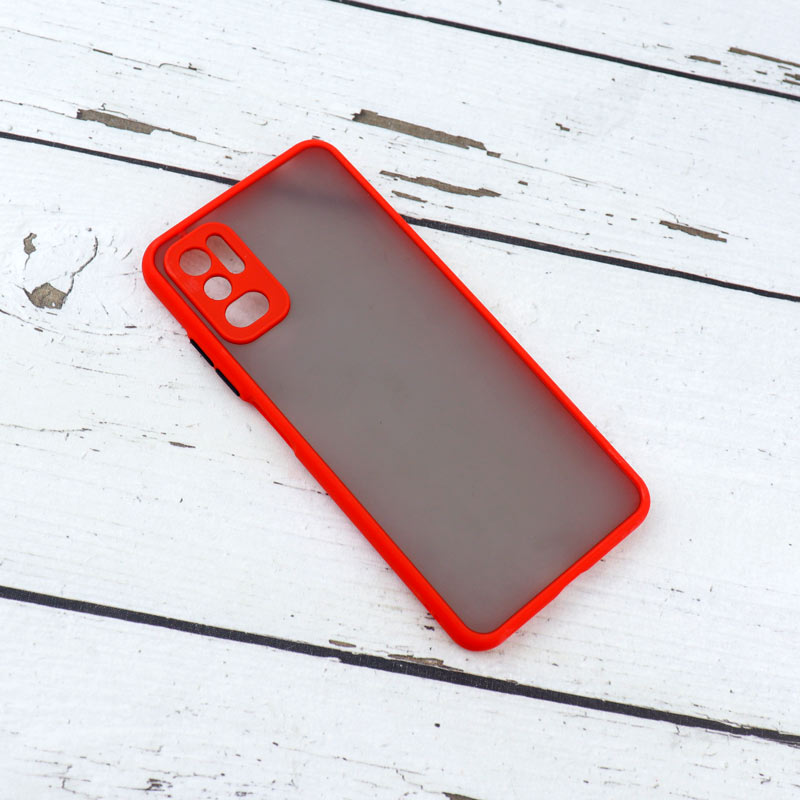 قاب PC مات محافظ لنز دار Xiaomi Poco M3 Pro