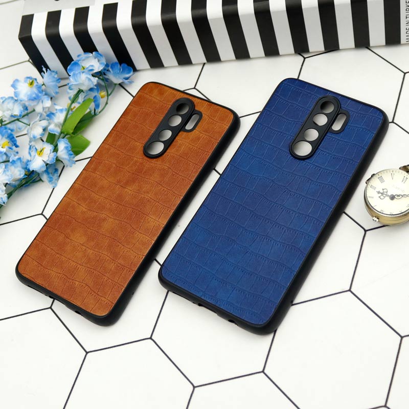 قاب چرمی کروکودیل Xiaomi Redmi Note 8 Pro