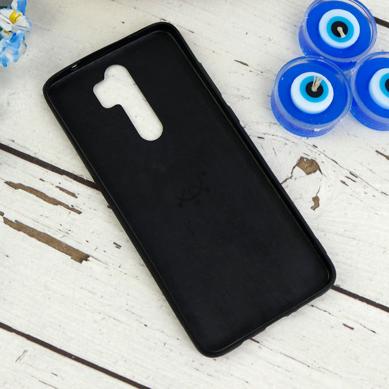 قاب حصیری Xiaomi Redmi Note 8 Pro آبی سری B