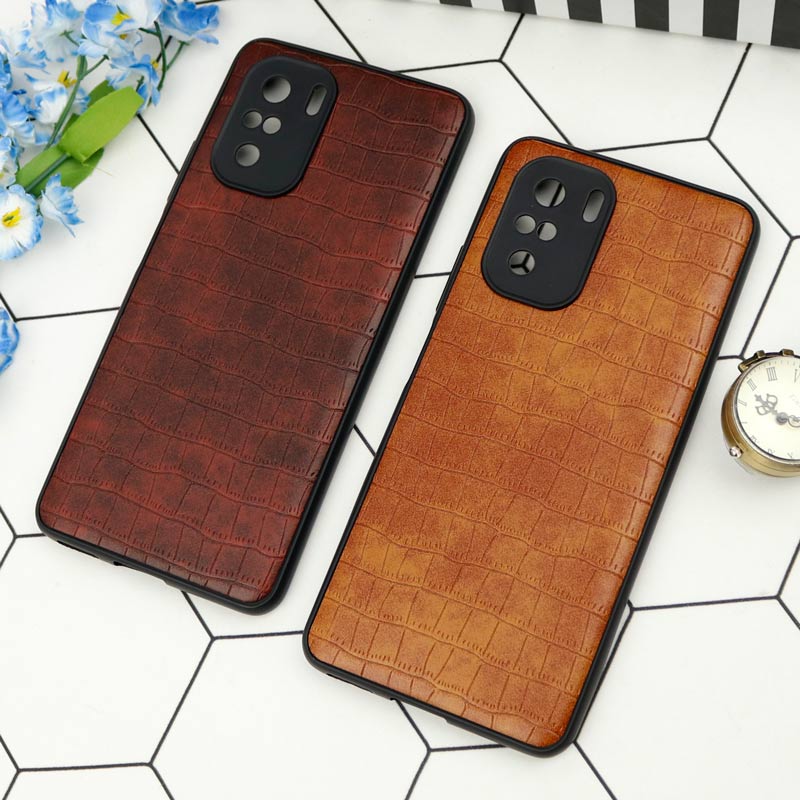قاب چرمی کروکودیل Xiaomi Poco F3