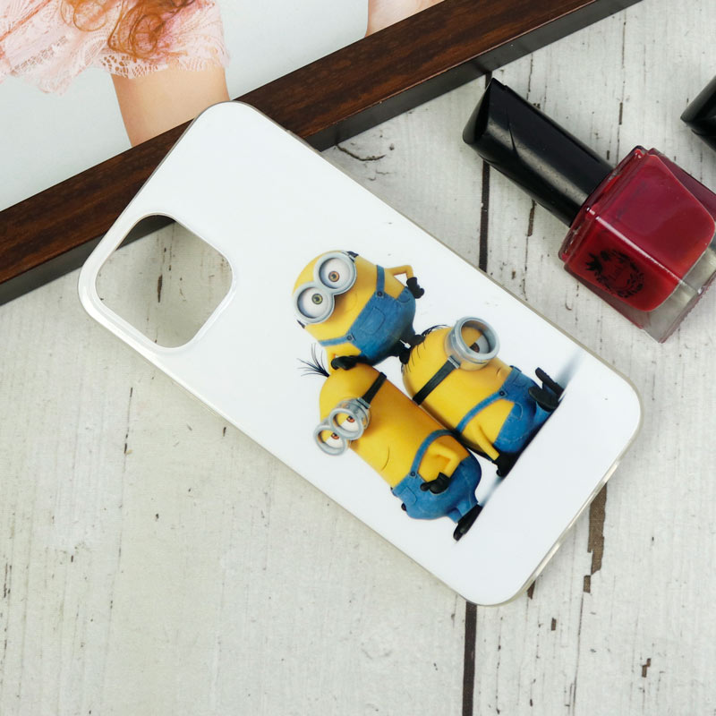 قاب سوپر IMD دور شفاف iPhone 12 Mini مینیون