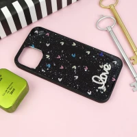 قاب PC ماربل طرح Love آیفون iPhone 12 Pro Max