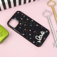 قاب PC ماربل طرح Love آیفون iPhone 12