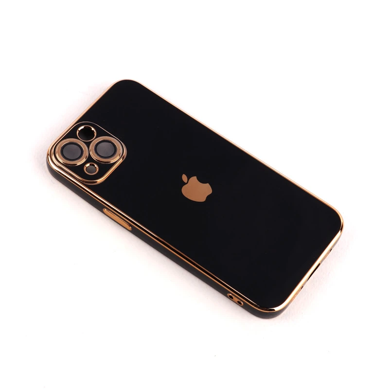 قاب محافظ لنزدار My Case پشت گلسی iPhone 13 رنگی