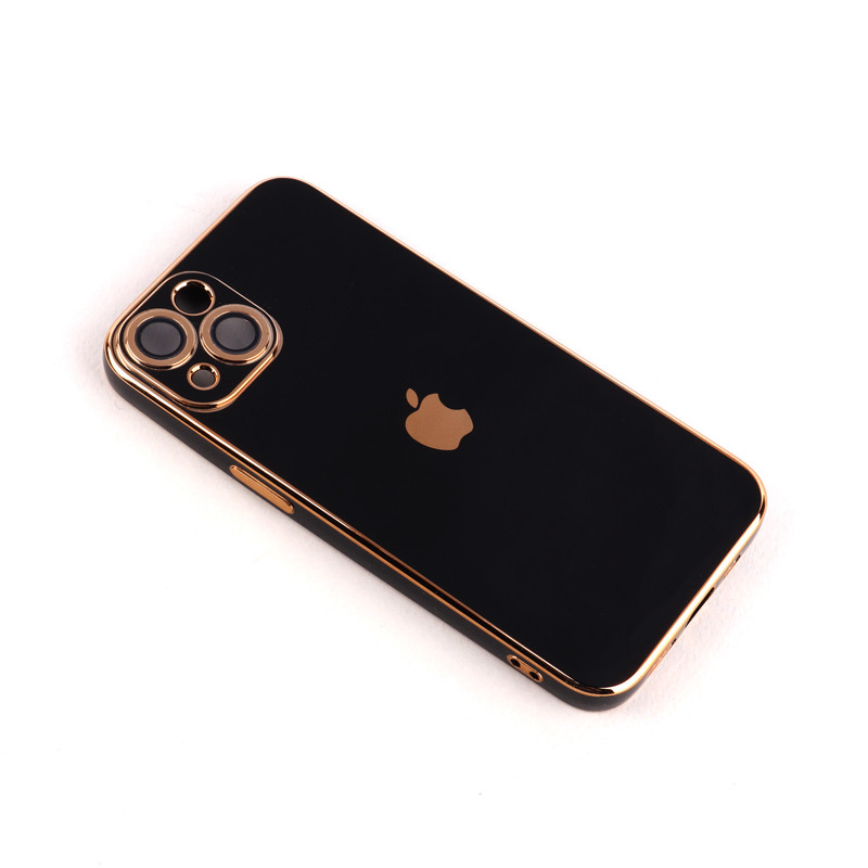 قاب محافظ لنزدار My Case پشت گلسی iPhone 13 رنگی