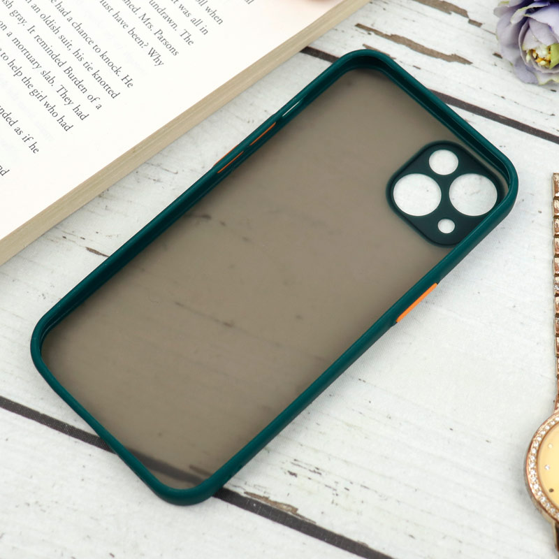قاب PC مات محافظ لنز دار آیفون iPhone 13